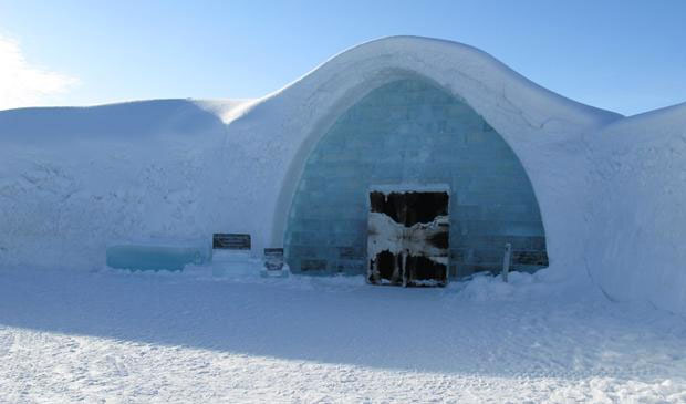Outside-Icehotel