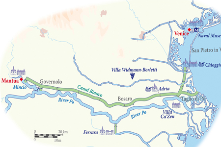 Italian-River-Cruises-route